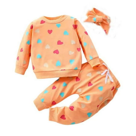 LNWUY Children s Clothing Fashion Casual Girls Long-Sleeved Sweatshirt Sweatpants Suit Long-Sleeved Round Neck Top Suit Orange 18 Months
LNWUY Children s Clothing Fashion Casual Girls Long-Sleeved Sweatshirt Sweatpants Suit Long-Sleeved Round Neck Top Suit Orange 18 Months