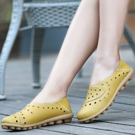Shoes for Women KKCXFJX Women Casual Shoes Leather Flat Hollow Out Loafers Comfortable Breathable Shoes
Shoes for Women KKCXFJX Women Casual Shoes Leather Flat Hollow Out Loafers Comfortable Breathable Shoes