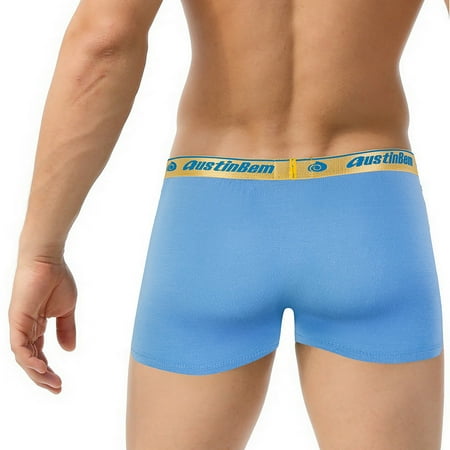 QWERTYU Stretch Soft Briefs Breathable Comfort Trunks Male Pouch Underwear for Men Light blue L
QWERTYU Stretch Soft Briefs Breathable Comfort Trunks Male Pouch Underwear for Men Light blue L