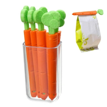 Tohuu Carrot Bag Clips Clip for Food Packages 5 PCS Airtight Seal Clips on Fresh Frozen Food Baked Goods Dry Food Bags Pet Food Bags richly
Tohuu Carrot Bag Clips Clip for Food Packages 5 PCS Airtight Seal Clips on Fresh Frozen Food Baked Goods Dry Food Bags Pet Food Bags richly