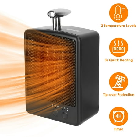 ZGBY 1000W Electric Space Heater Portable Ceramic Room Desk Heater Personal Fan Timer
ZGBY 1000W Electric Space Heater Portable Ceramic Room Desk Heater Personal Fan Timer