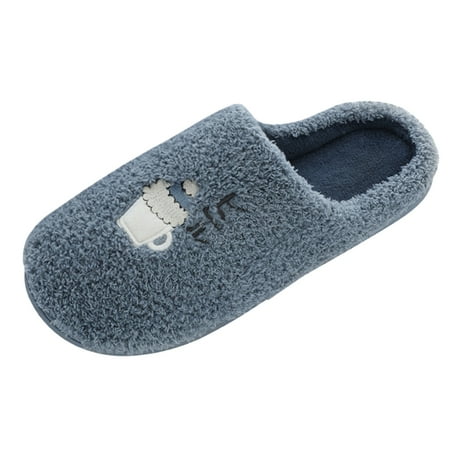 Puawkoer Couples Men Slip On Furry Plush Flat Home Winter Round Toe Keep Warm Cartoon Slippers Shoes
Puawkoer Couples Men Slip On Furry Plush Flat Home Winter Round Toe Keep Warm Cartoon Slippers Shoes
