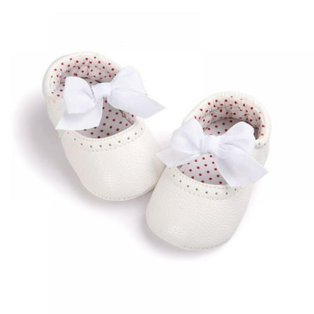 URMAGIC Infant Toddler Baby Girl Soft Sole Bowknot Moccasinss Crib Shoes 0-18 Months
URMAGIC Infant Toddler Baby Girl Soft Sole Bowknot Moccasinss Crib Shoes 0-18 Months