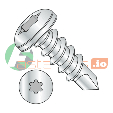 #8 x 1 Self-Drilling Screws / Six-Lobe (Torx) / Pan Head / 18-8 Stainless Steel / #2 Drill Point (Quantity: 2 000 pcs)
#8 x 1 Self-Drilling Screws / Six-Lobe (Torx) / Pan Head / 18-8 Stainless Steel / #2 Drill Point (Quantity: 2 000 pcs)