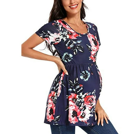 TAIAOJING Women Maternity Nursing Dress Short Sleeve Fashion Print Tops Pregnancy T-shirt Clothes
TAIAOJING Women Maternity Nursing Dress Short Sleeve Fashion Print Tops Pregnancy T-shirt Clothes