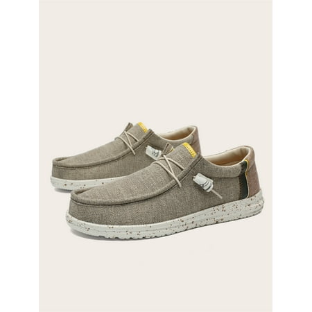 Lumento Boat Shoe for Mens Elastic Strap Flats Slip On Loafers Lightweight Canvas Loafer Work Non-Slip Comfort Walking Shoes Brown 8
Lumento Boat Shoe for Mens Elastic Strap Flats Slip On Loafers Lightweight Canvas Loafer Work Non-Slip Comfort Walking Shoes Brown 8