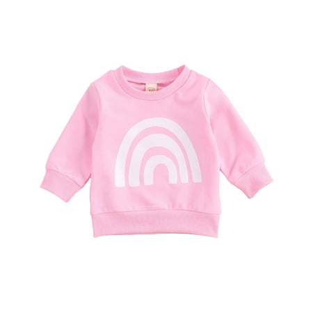 Sunisery Toddler Baby Girls Boys Sweatshirts Casual Rainbow Pullover Loose Tops Pink 0-6 Months
Sunisery Toddler Baby Girls Boys Sweatshirts Casual Rainbow Pullover Loose Tops Pink 0-6 Months