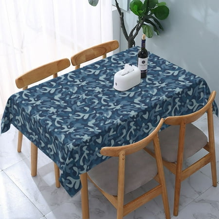 Tablecloth Camouflage Pattern Table Cloth For Rectangle Tables Waterproof Resistant Picnic Table Covers For Kitchen Dining/Party(54x72in)
Tablecloth Camouflage Pattern Table Cloth For Rectangle Tables Waterproof Resistant Picnic Table Covers For Kitchen Dining/Party(54x72in)