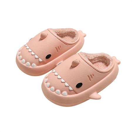 Wytyjxccyy Kids Winter Cotton Slippers with Cartoon Shark Shape Thick Warm Plush Waterproof Outer Layer Shoes for Girls Boys
Wytyjxccyy Kids Winter Cotton Slippers with Cartoon Shark Shape Thick Warm Plush Waterproof Outer Layer Shoes for Girls Boys