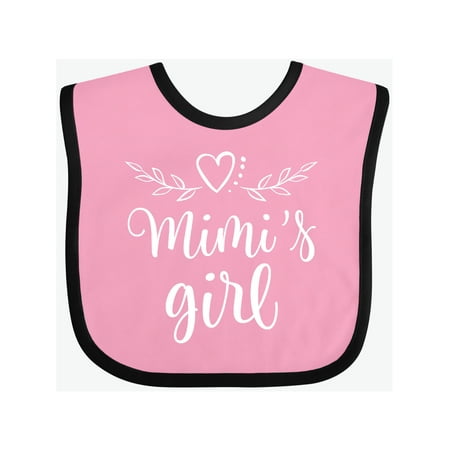 Inktastic Mimi Girl Granddaughter Gift Gift Baby Girl Bib