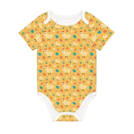 Coaee Flowe Chicken for Soft Cotton Baby Short-Sleeve Bodysuit Baby Girls Boys Bodysuit Romper
Coaee Flowe Chicken for Soft Cotton Baby Short-Sleeve Bodysuit Baby Girls Boys Bodysuit Romper