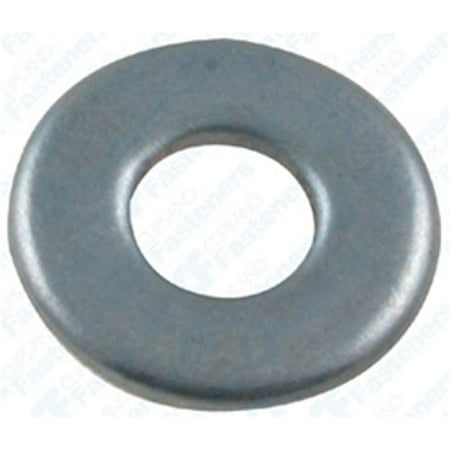 100 3/16 SAE Flat Washers Zinc Finish 1/2 O.D.