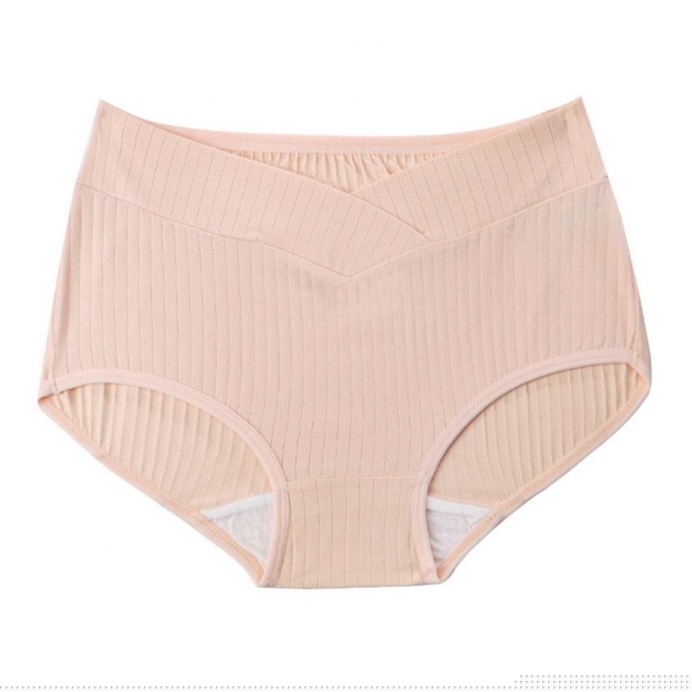Xmarks Women s Cotton Maternity Underwear Pregnancy Panties Postpartum Mother Under Bump Underwear 88-187LBS