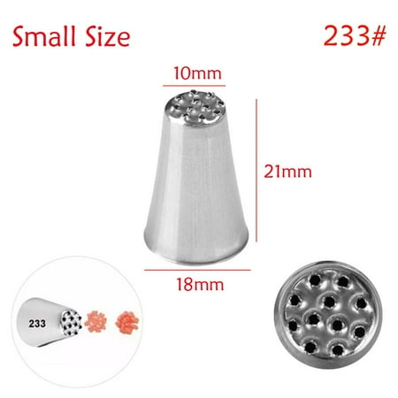 1PC Grass Cream Icing Nozzle Stainless Steel Piping Pastry Decorating Cupcake Head Nozzle Converter Rose Petals DIY Baking Tool
1PC Grass Cream Icing Nozzle Stainless Steel Piping Pastry Decorating Cupcake Head Nozzle Converter Rose Petals DIY Baking Tool