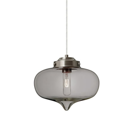 Besa Lighting 1Jt-Mirasm Mira 1 Light 10 Wide Pendant - Nickel