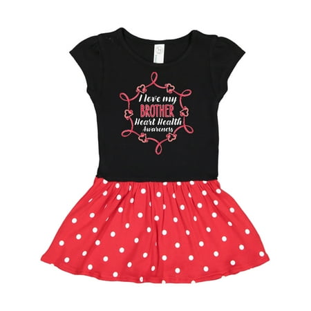 Inktastic I Love My Brother Heart Health Awareness Gift Toddler Girl Dress
Inktastic I Love My Brother Heart Health Awareness Gift Toddler Girl Dress