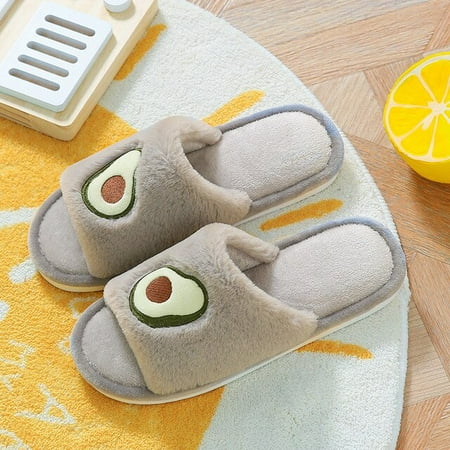 CoCopeanut Winter Fur House Women Slippers Cute Cartoon Fruit Avocado Strawberry Bedroom Couples Shoes Warm Plush Ladies Furry Slides
CoCopeanut Winter Fur House Women Slippers Cute Cartoon Fruit Avocado Strawberry Bedroom Couples Shoes Warm Plush Ladies Furry Slides