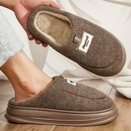 Pmoiste Cozy Plus Size Men s Slippers - Plush Memory Foam Lightweight & Warm For Indoor/Outdoor Use Fashionable Letter Print Design
Pmoiste Cozy Plus Size Men s Slippers - Plush Memory Foam Lightweight & Warm For Indoor/Outdoor Use Fashionable Letter Print Design