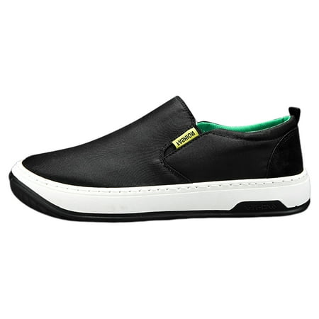 ZIZOCWA Comfortable Leather Men S Casual Shoes Non-Slip Soft Sole Round Toe Walking Shoes Lightweight Fisherman Shoes Leisure Plus Size Black Size41
ZIZOCWA Comfortable Leather Men S Casual Shoes Non-Slip Soft Sole Round Toe Walking Shoes Lightweight Fisherman Shoes Leisure Plus Size Black Size41