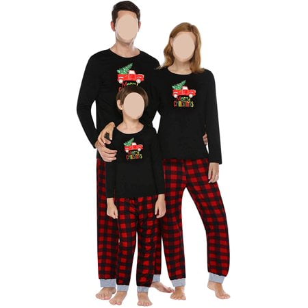 GRNSHTS Matching Family Pajamas Sets Christmas Matching Holiday Pjs Letter Print Top and Plaid Pants Sleepwear
GRNSHTS Matching Family Pajamas Sets Christmas Matching Holiday Pjs Letter Print Top and Plaid Pants Sleepwear