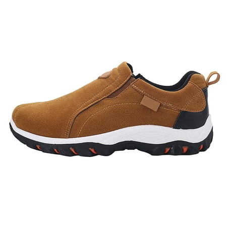 AnuirheiH Outdoor Non-slip Sneakers Breathable Shoes Men s Hiking Shoes Clearance Under $10