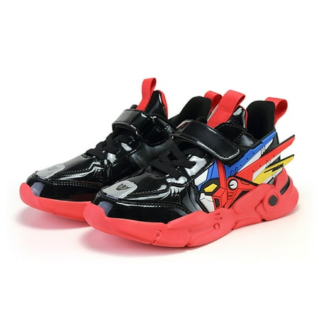 Kids Boys Waterproof Sneakers Lightweight Breathable Running Shoes