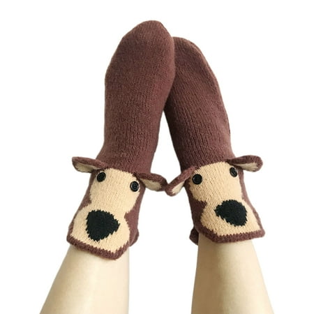 MUSUPER Men Women Kids Winter Socks Knit Warm 3d Novelty Animal Wide Mouth Crew Socks
MUSUPER Men Women Kids Winter Socks Knit Warm 3d Novelty Animal Wide Mouth Crew Socks