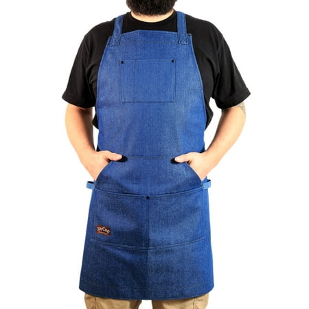 JayCee Grillin & Chillin Cross-Back Blue Denim Apron for Work Hobby Grill and Chef Unisex
JayCee Grillin & Chillin Cross-Back Blue Denim Apron for Work Hobby Grill and Chef Unisex
