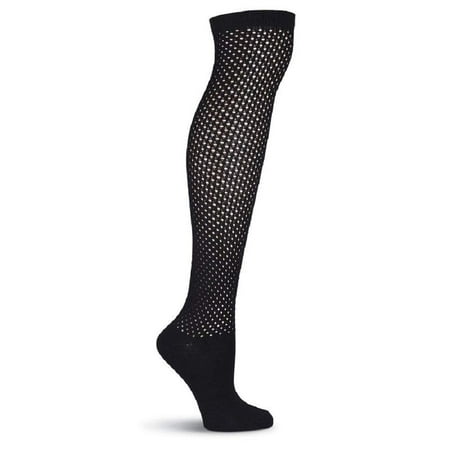 K. Bell Super Soft Pointelle Over the Knee Socks Black Sock Size 9-11/Shoe Size 4-10 1 Pair
K. Bell Super Soft Pointelle Over the Knee Socks Black Sock Size 9-11/Shoe Size 4-10 1 Pair
