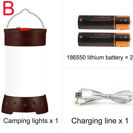 Ameiqe LED Camping Light USB Rechargeable Work Light Waterproof Searchlight Emergency Lamp(B)
Ameiqe LED Camping Light USB Rechargeable Work Light Waterproof Searchlight Emergency Lamp(B)