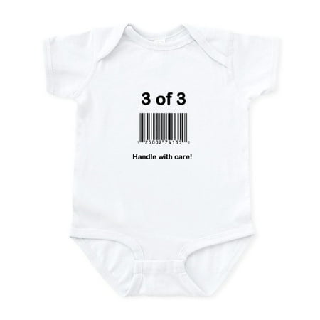 CafePress - Barcode Baby 3 Of 3 Creeper Bodysuit - Baby Light Bodysuit Size Newborn - 24 Months
CafePress - Barcode Baby 3 Of 3 Creeper Bodysuit - Baby Light Bodysuit Size Newborn - 24 Months