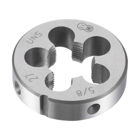 Uxcell 5/8 -27 UNS Alloy Tool Steel Machine Thread Round Threading Die Hand Tool
Uxcell 5/8 -27 UNS Alloy Tool Steel Machine Thread Round Threading Die Hand Tool