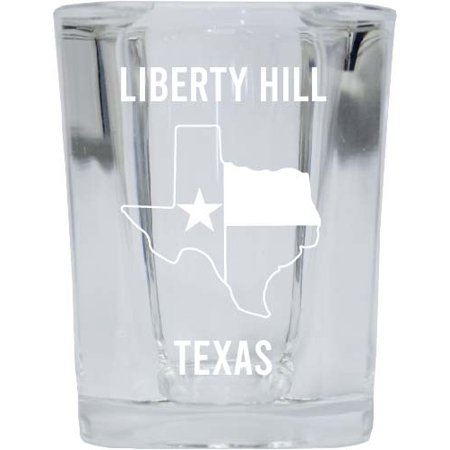Liberty Hill Texas Souvenir Laser Etched 2 Ounce Square Shot Glass Texas State Flag Design
Liberty Hill Texas Souvenir Laser Etched 2 Ounce Square Shot Glass Texas State Flag Design