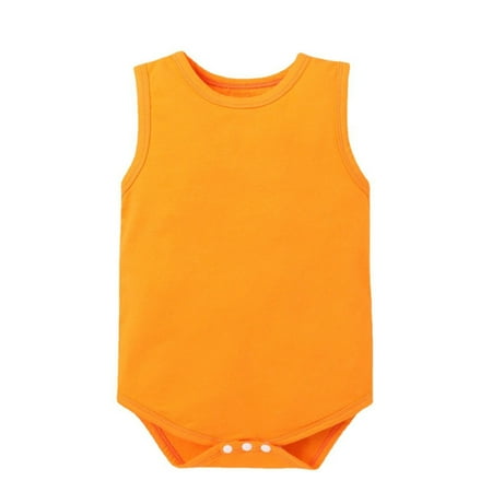 Mikilon Newborn Infant Baby Boys Girls Letter Cartoon Sleeveless Romper Clothes Baby Clothes for Girls 9-12 Months Orange on Clearance
Mikilon Newborn Infant Baby Boys Girls Letter Cartoon Sleeveless Romper Clothes Baby Clothes for Girls 9-12 Months Orange on Clearance
