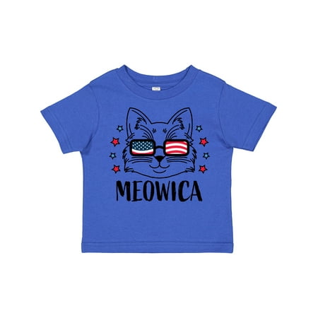 Inktastic 4th of July Meowica Cat in Flag Sunglasses Gift Toddler Boy or Toddler Girl T-Shirt
Inktastic 4th of July Meowica Cat in Flag Sunglasses Gift Toddler Boy or Toddler Girl T-Shirt