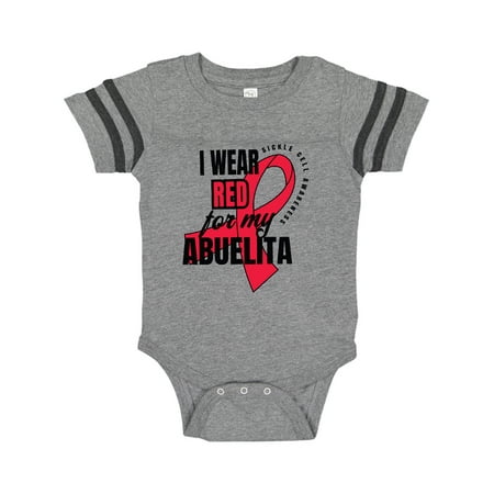 Inktastic Sickle Cell Awareness I Wear Red For My Abuelita Gift Baby Boy or Baby Girl Bodysuit
Inktastic Sickle Cell Awareness I Wear Red For My Abuelita Gift Baby Boy or Baby Girl Bodysuit