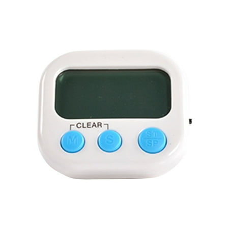 Yesbay Home Kitchen Magnetic LCD Digital Countdown Baking Cooking Timer with Alarm White
Yesbay Home Kitchen Magnetic LCD Digital Countdown Baking Cooking Timer with Alarm White
