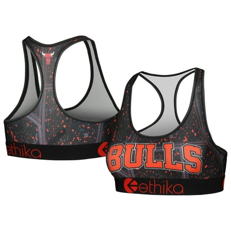 Women s Ethika Red Chicago Bulls Racerback Sports Bra