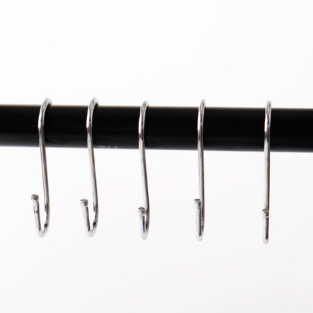4pcs S Shaped Hook Stainless Steel Hangers Kitchen Shelf for Pots Utensils Clothes Towels