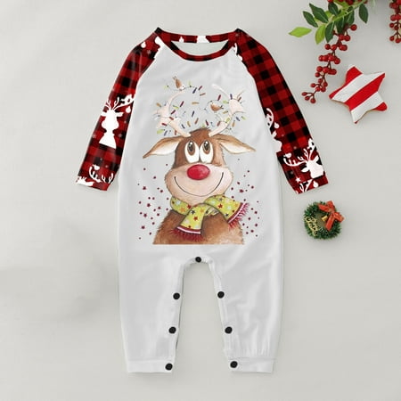 NEGJ Family Christmas Pjs Matching Sets Baby Christmas Matching Jammies For Adults And Kids Holiday Xmas Sleepwear Set
NEGJ Family Christmas Pjs Matching Sets Baby Christmas Matching Jammies For Adults And Kids Holiday Xmas Sleepwear Set
