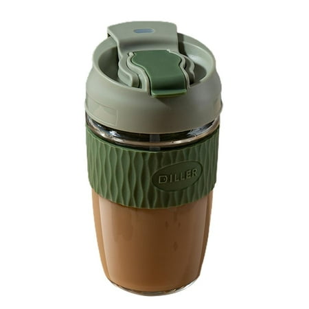 SANAG Coffee Cup Glass Water Cup with Lid and Straw Heat-resistant Water Bottle for Home Office Use
SANAG Coffee Cup Glass Water Cup with Lid and Straw Heat-resistant Water Bottle for Home Office Use