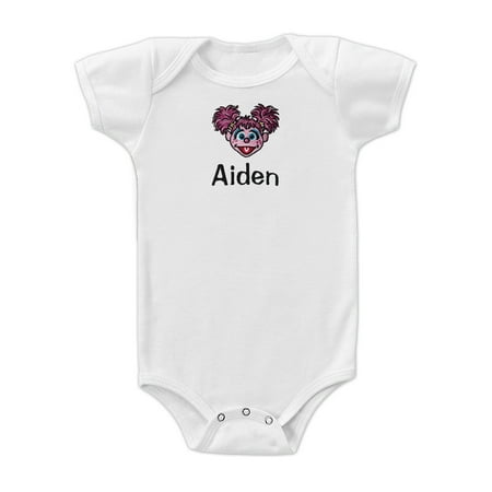 Infant Abby Cadabby White Sesame Street Personalized Bodysuit