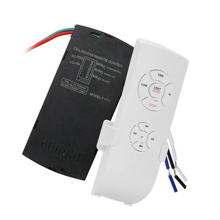 Universal Ceiling Fan Lamp Remote Controller Kit Remote Wireless Control & Timing for Ceiling Fan for Home Office Hotel Display Hall Restaurant 220V
Universal Ceiling Fan Lamp Remote Controller Kit Remote Wireless Control & Timing for Ceiling Fan for Home Office Hotel Display Hall Restaurant 220V
