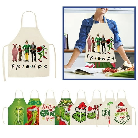 Hanety Grinch Christmas Decoration Christmas Apron Cotton and Linen Merry Xmas Apron Christmas Aprons For Christmas Party Aldult Best Christmas Gifts
Hanety Grinch Christmas Decoration Christmas Apron Cotton and Linen Merry Xmas Apron Christmas Aprons For Christmas Party Aldult Best Christmas Gifts