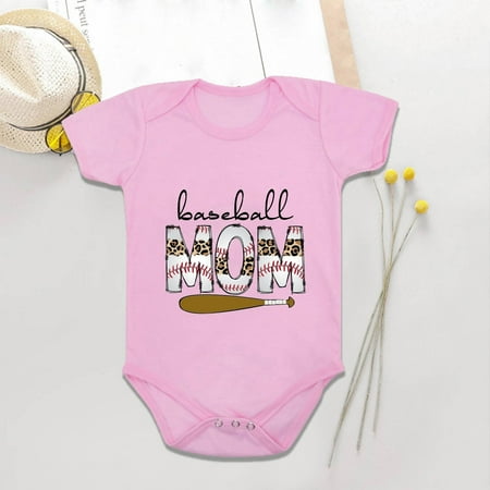 Leesechin Baby Bodysuit Toddler Kids Boys Girl Comfortable Mother s Day Baseball Print Short Sleeve Romper Jumpsuit on Clearance
Leesechin Baby Bodysuit Toddler Kids Boys Girl Comfortable Mother s Day Baseball Print Short Sleeve Romper Jumpsuit on Clearance