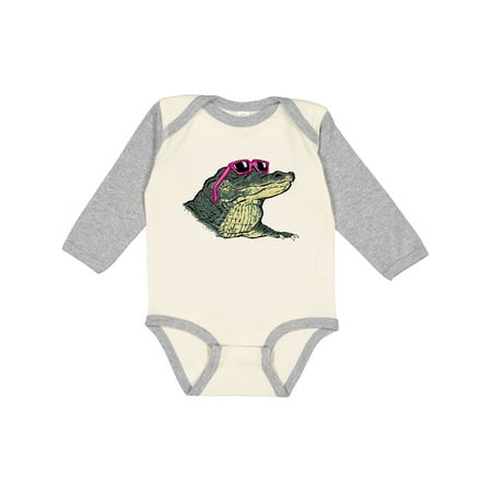 Inktastic Sunny Gator in Pink Sunglasses Gift Baby Boy or Baby Girl Long Sleeve Bodysuit
Inktastic Sunny Gator in Pink Sunglasses Gift Baby Boy or Baby Girl Long Sleeve Bodysuit