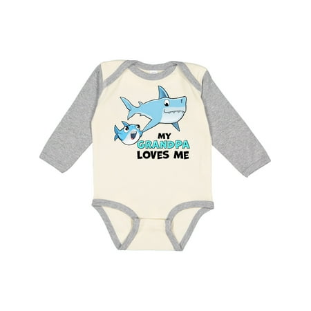 Inktastic My Grandpa Loves Me with Cute Sharks Gift Baby Boy or Baby Girl Long Sleeve Bodysuit
Inktastic My Grandpa Loves Me with Cute Sharks Gift Baby Boy or Baby Girl Long Sleeve Bodysuit