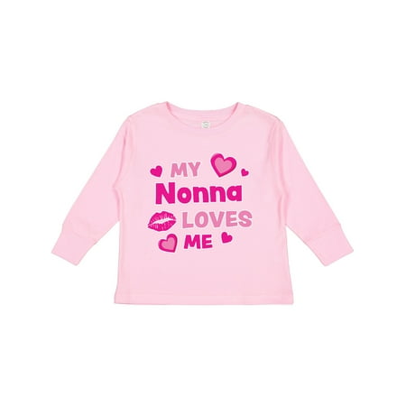 Inktastic Valentine s Day My Nonna Loves Me Hearts and Lips Gift Toddler Boy or Toddler Girl Long Sleeve T-Shirt
Inktastic Valentine s Day My Nonna Loves Me Hearts and Lips Gift Toddler Boy or Toddler Girl Long Sleeve T-Shirt