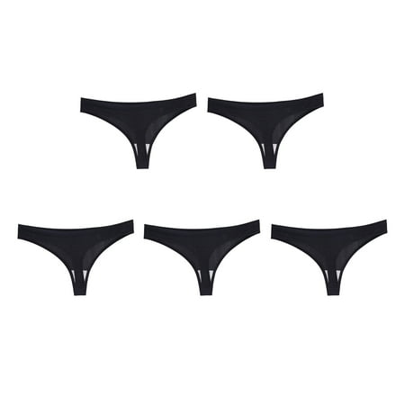 Hinvhai Clearance Women s Fashion Basic Elastic Comfortable Sexy Solid Color Underwear Black 8(L)
Hinvhai Clearance Women s Fashion Basic Elastic Comfortable Sexy Solid Color Underwear Black 8(L)
