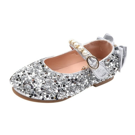 Shoes For Girls Kids Girls Cute Bowknot Pearl Princess Dance Single Casual Shoe Boys Sneakers Silver 23
Shoes For Girls Kids Girls Cute Bowknot Pearl Princess Dance Single Casual Shoe Boys Sneakers Silver 23